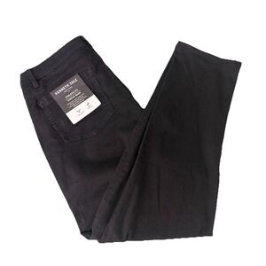 Kenneth Cole Jeans Men's Athletic Fit Stretch New York Casual Jet Black SZ 36X32